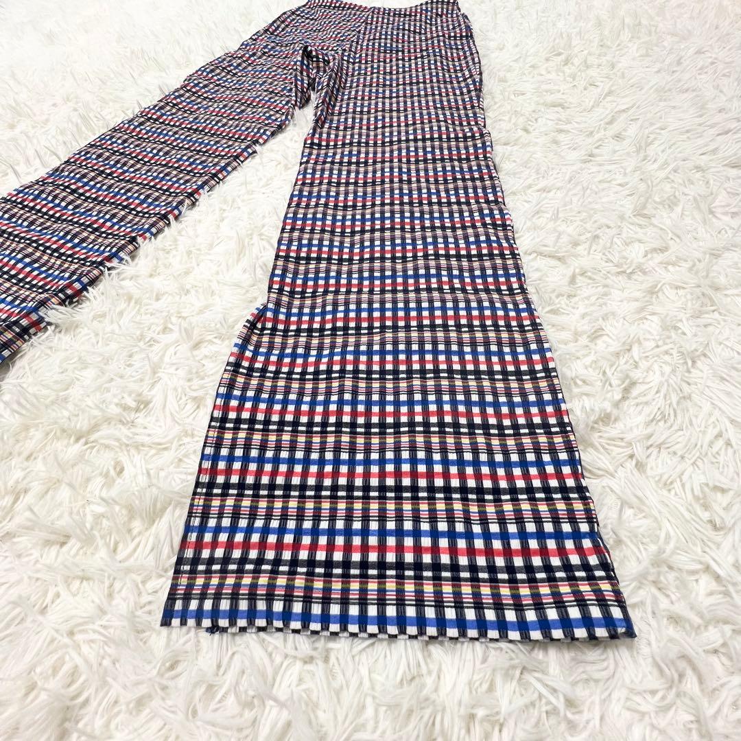 極美品✨nagonstans 水陸両用 TIANA チェックパンツ 38 - メルカリ