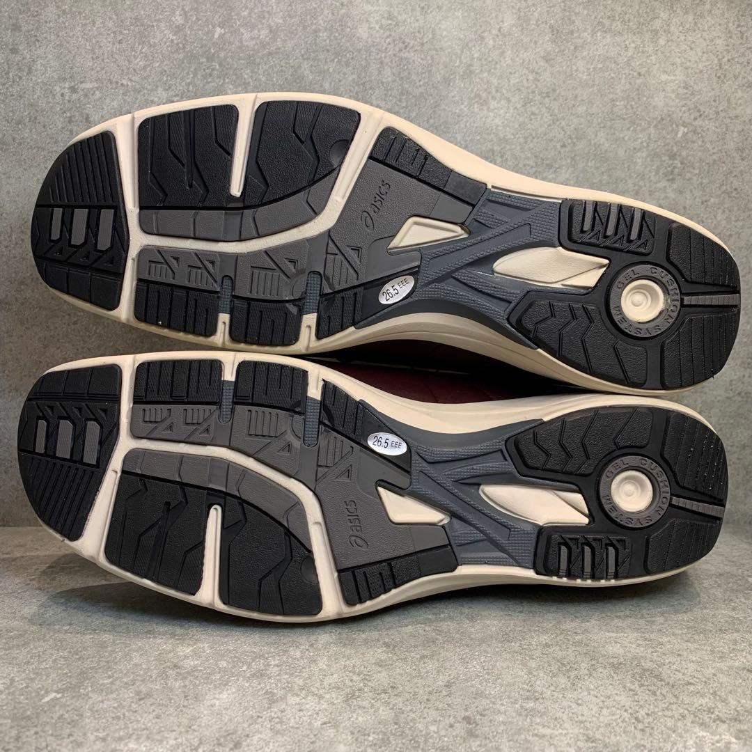 【新品】アシックス ペダラ コンフォートシューズ レザー 3E 26.5cm