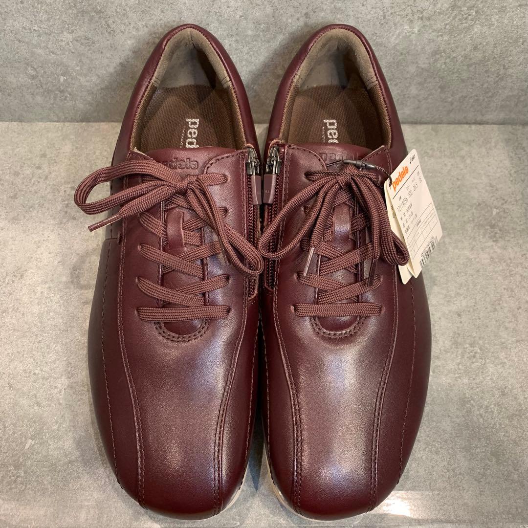 【新品】アシックス ペダラ コンフォートシューズ レザー 3E 26.5cm