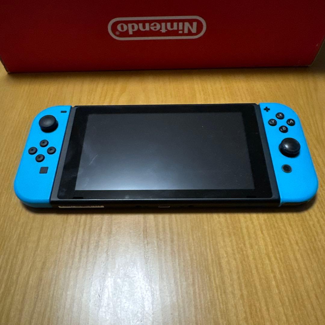 Nintendo Switch 青色 本体 付属品付き