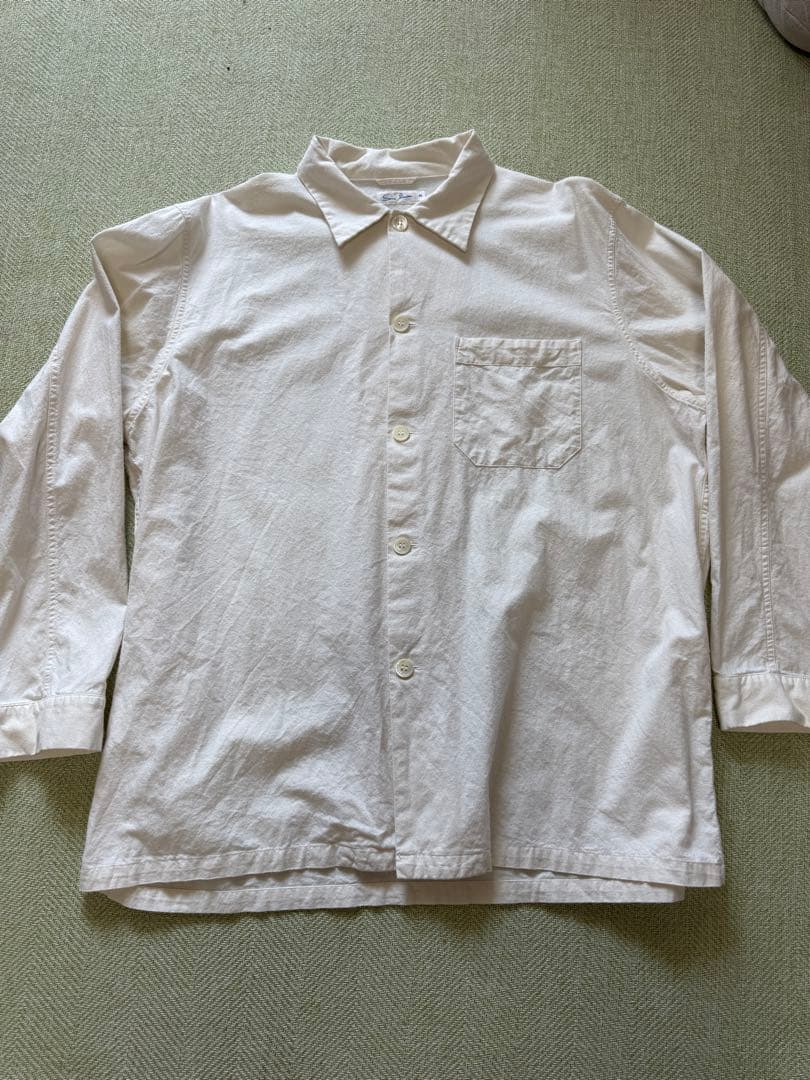 Sans Limite シーチングパジャマシャツ 2 生成り 美品