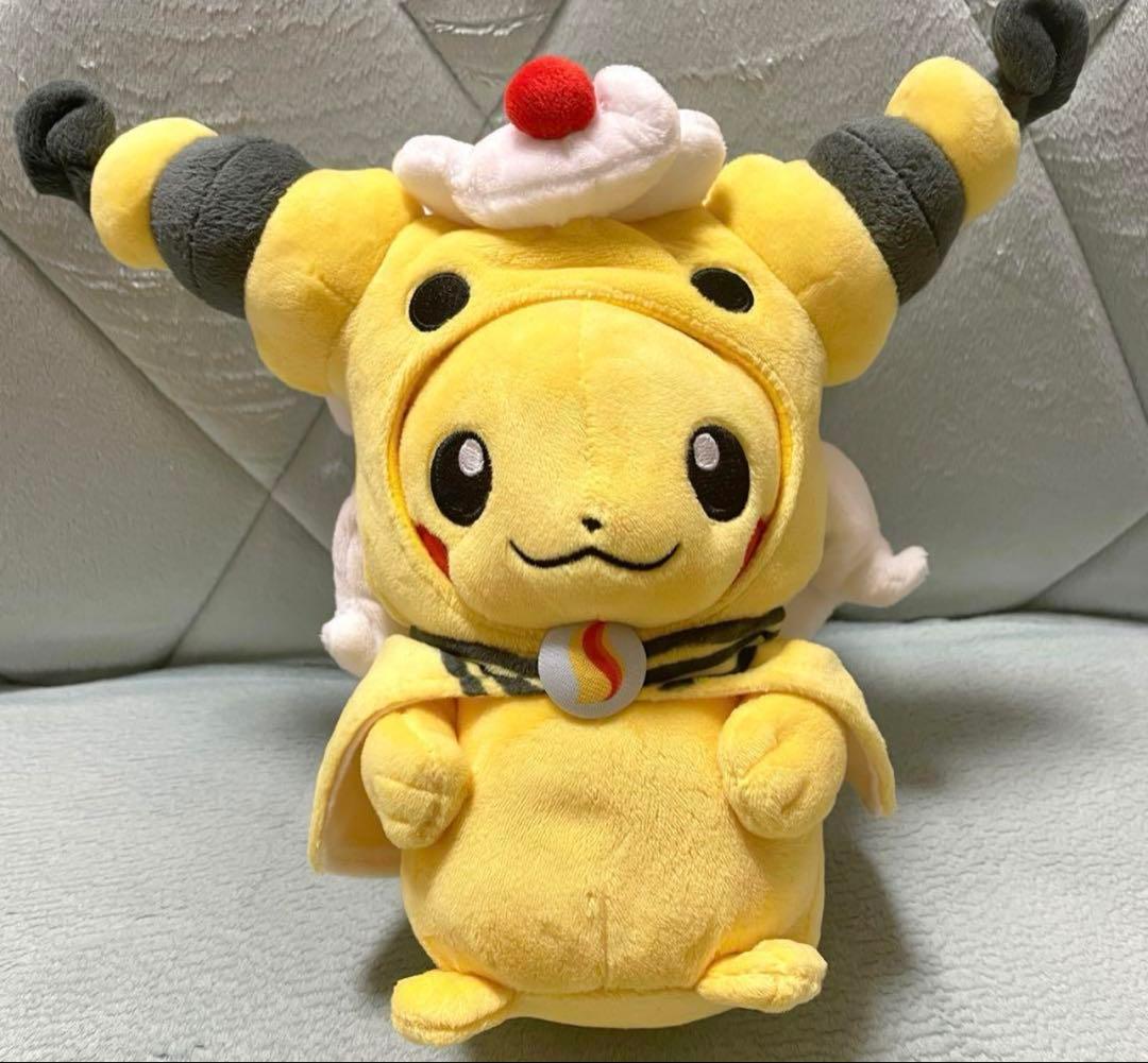 ピカチュウ ぬいぐるみ　メガデンリュウ　ポケモンセンター　着ぐるみ