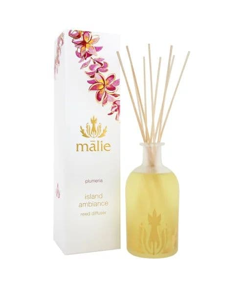 マリエオーガニクス リードディフューザー プルメリア 240ml リードディフューザー Plumeria – Malie Organics