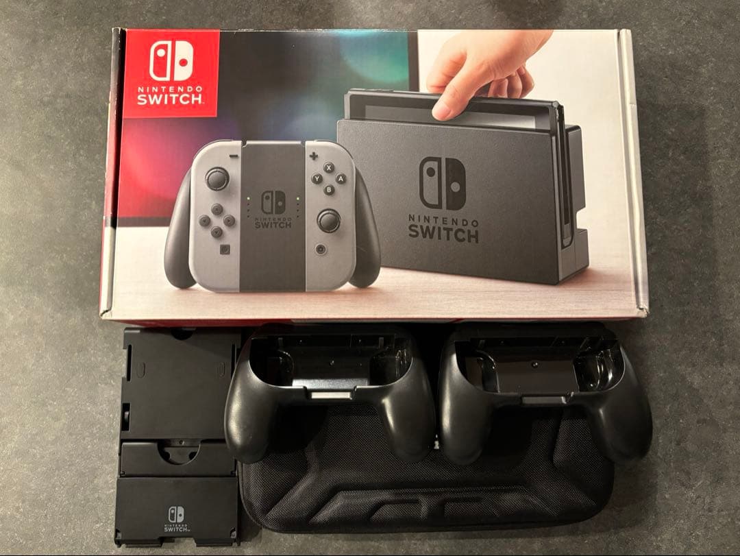 【おまけつき】Nintendo Switch本体 グレー
