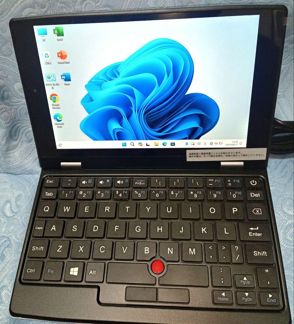 ♒未使用品 WindowsミニノートPC ワイヤレスマウス付き