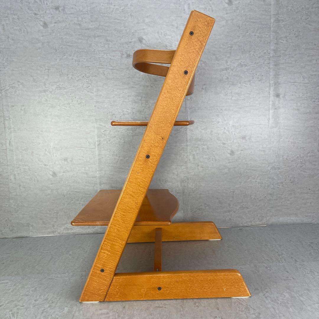 良品 ストッケトリップトラップ チェリー 木目調 シリアルナンバー0