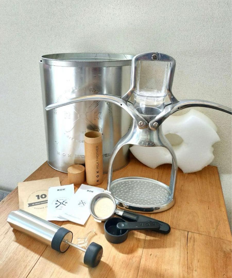 ROK espresso 手動 エスプレッソマシン