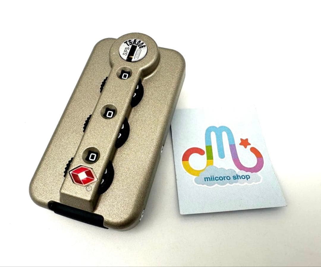 【新品・未使用】RIMOWA リモワ TSAロック TSA006 チタン