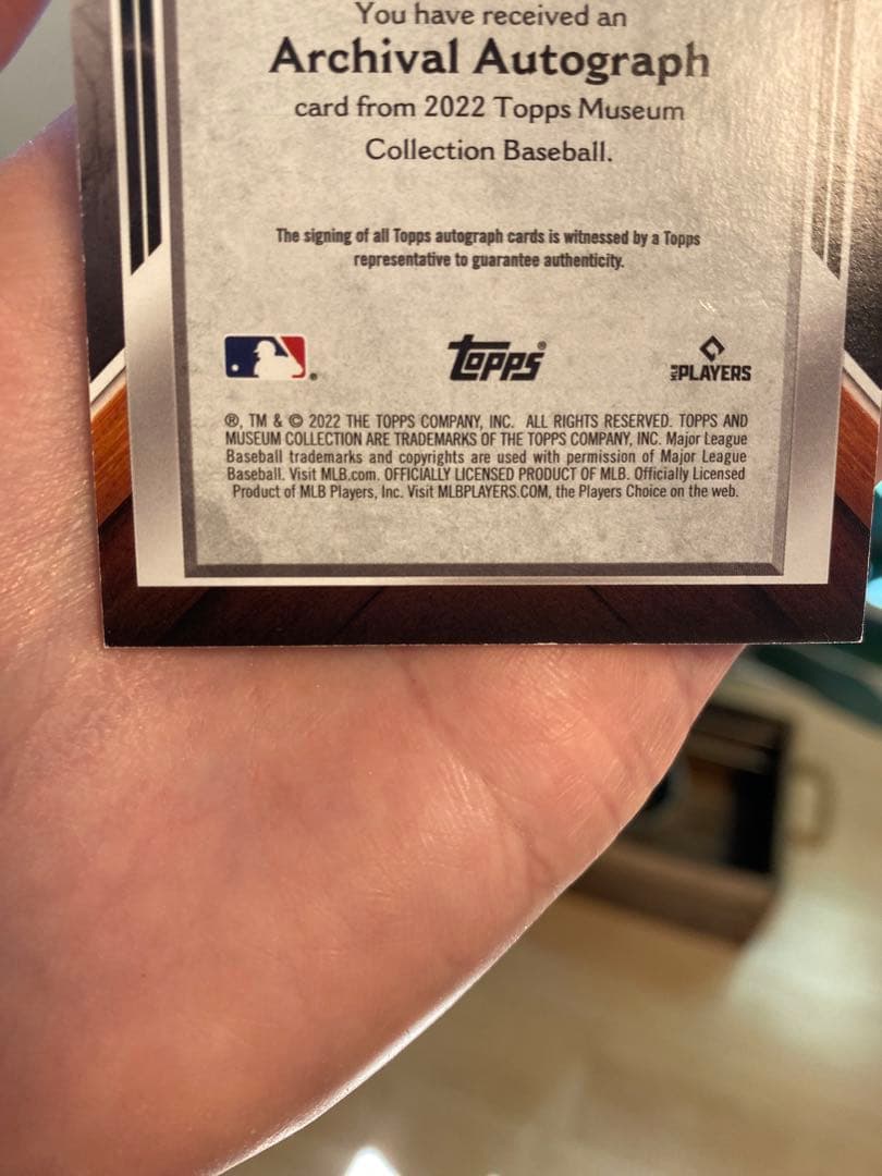 ヌートバーサインカード【世界に1 枚】TOPPS ルーキー大谷翔平 auto