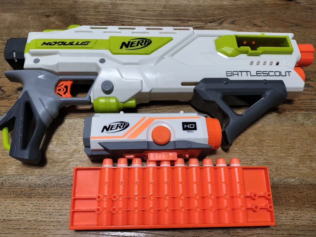 ナーフ バトルスカウト Nerf Battlescout HDスコープ付き