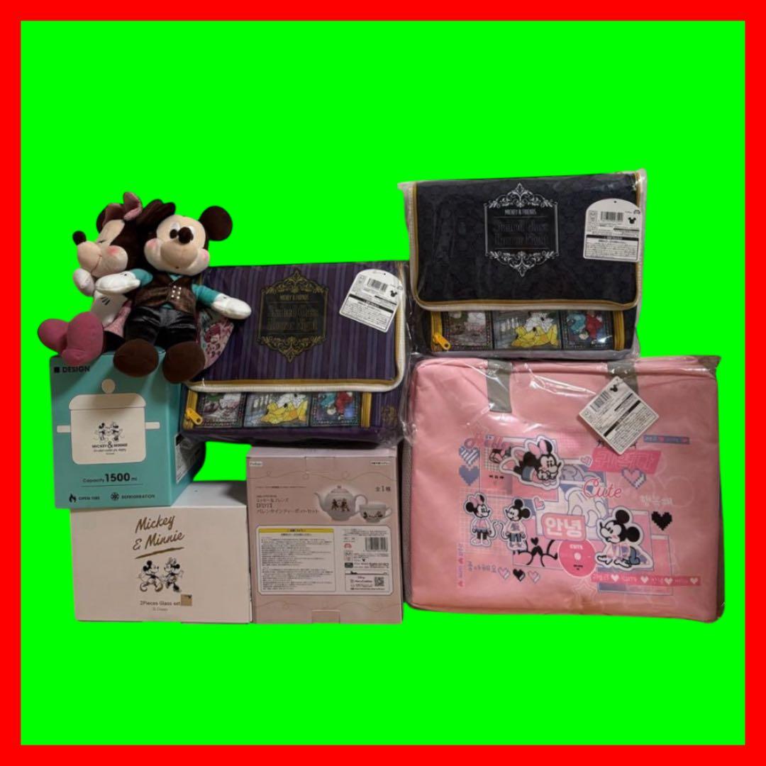 【7種】ミッキー＆ミニープライズグッズセット