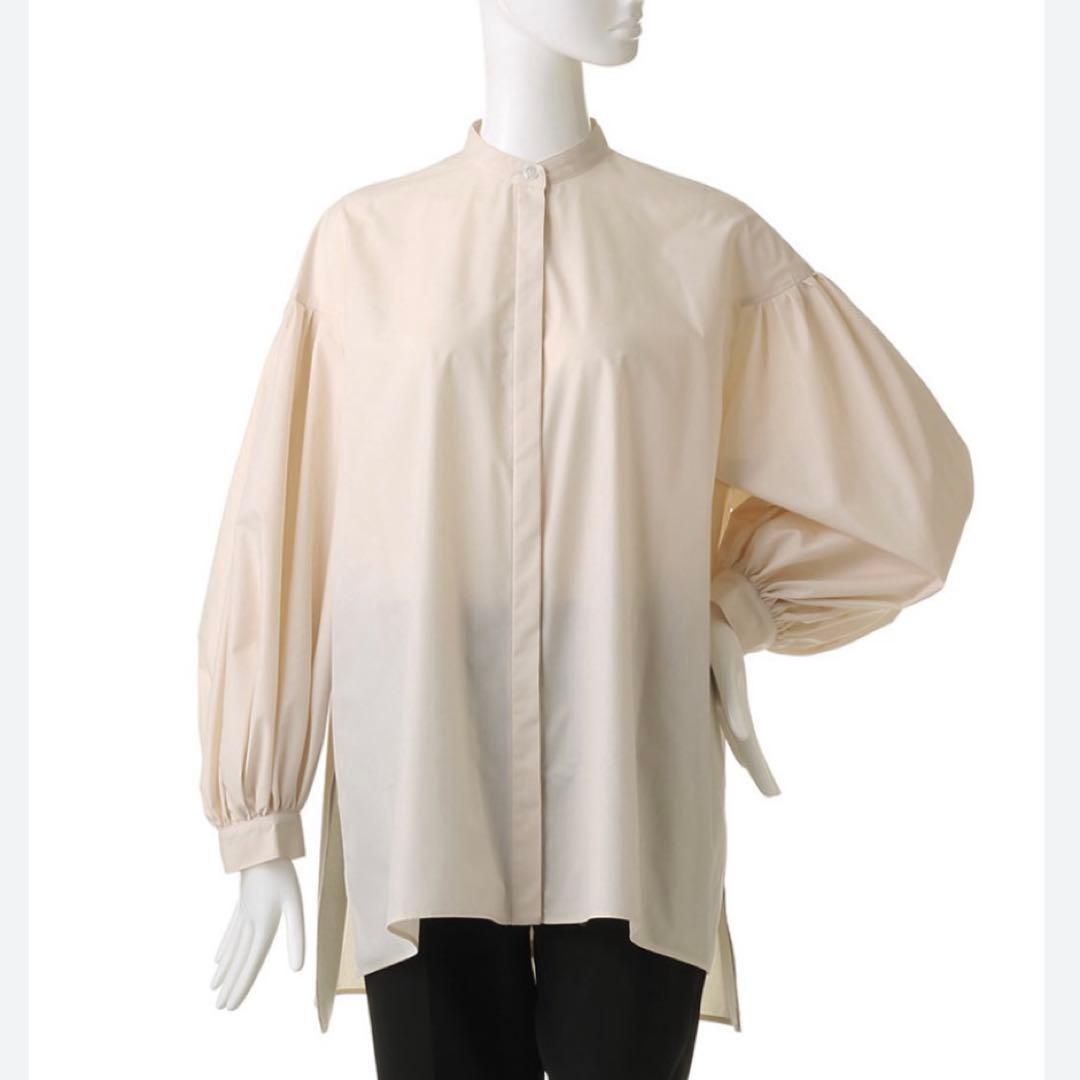 ルフィル ライトタイプライターギャザーブラウス