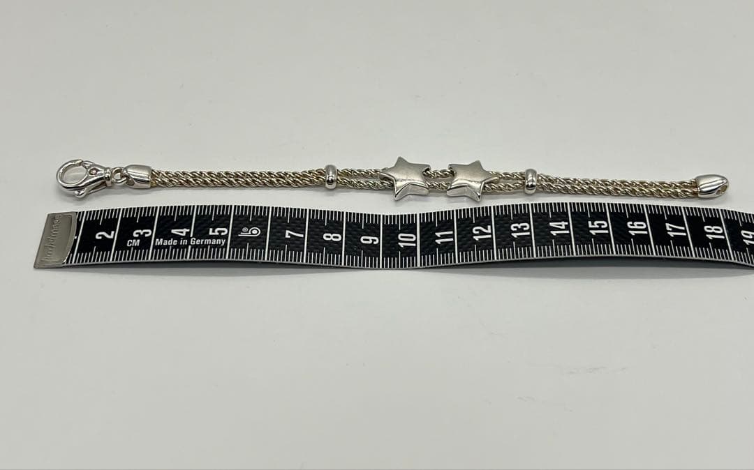 ティファニー TIFFANY ダブルロープ ダブルスター ブレスレット SV