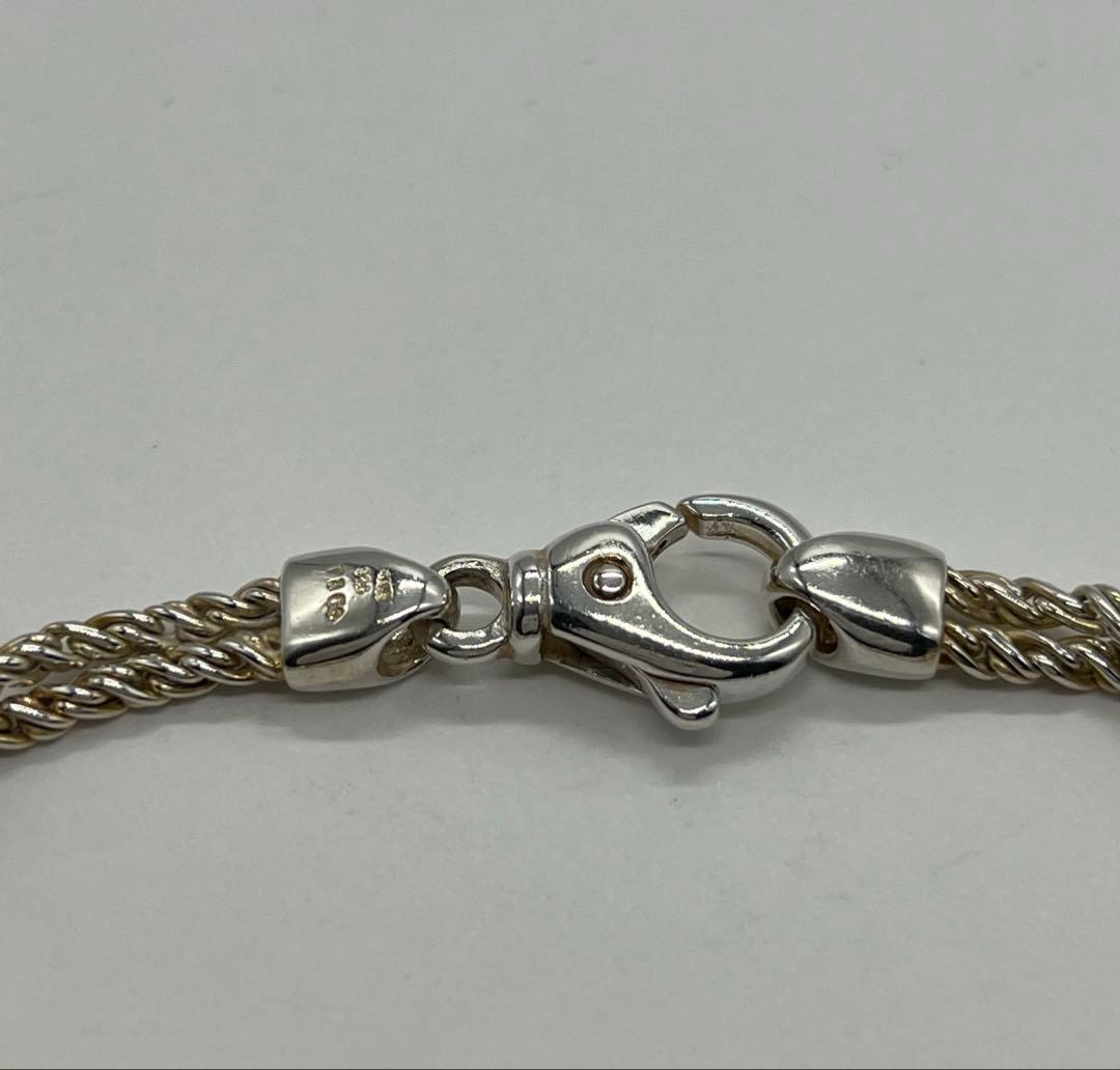 ティファニー TIFFANY ダブルロープ ダブルスター ブレスレット SV