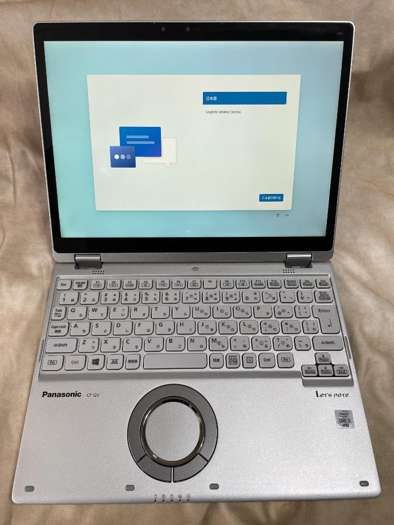 CF-QV9 タッチパネル SSD512GB MEM16GB WIN11 中古