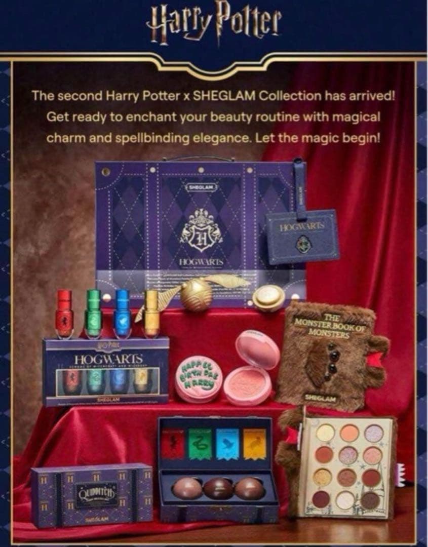 新品未開封 Harry Potter x SHEGLAM コレクションセット