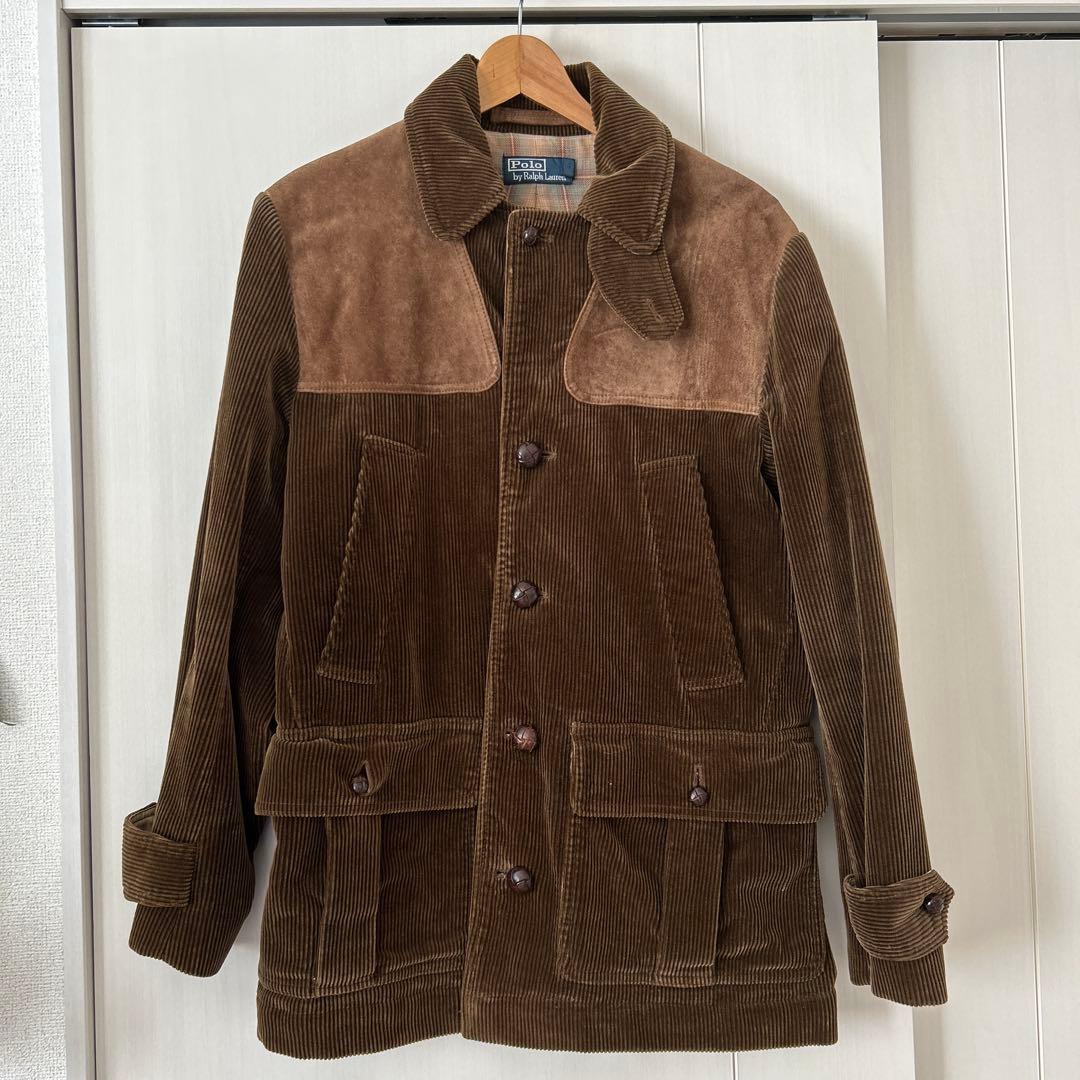 ラルフローレン　コーデュロイレザージャケット