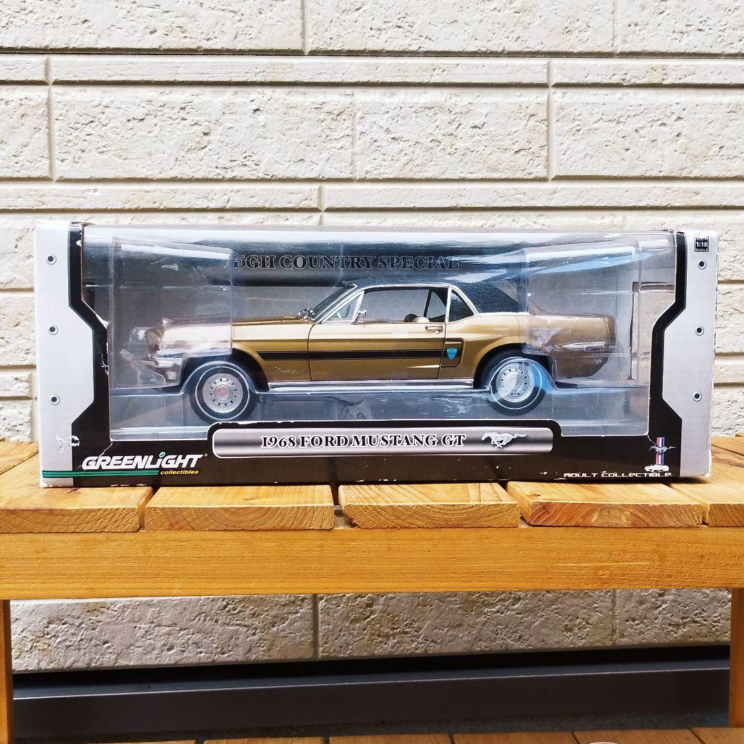 ミニカー 1/18 FORD MUSTANG GT 1968
