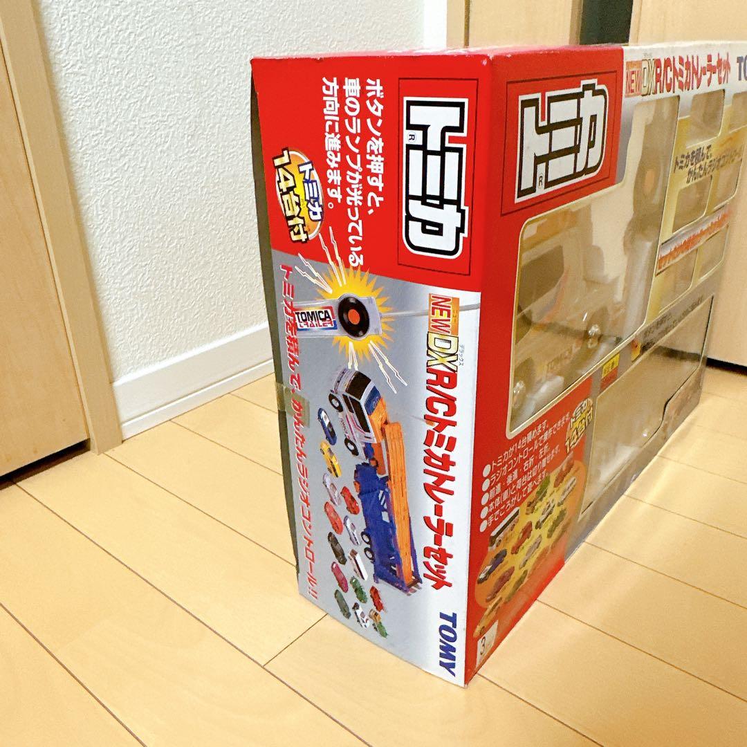未開封】NEW DX R/Cトミカトレーラーセットトミカ14台付 - メルカリ