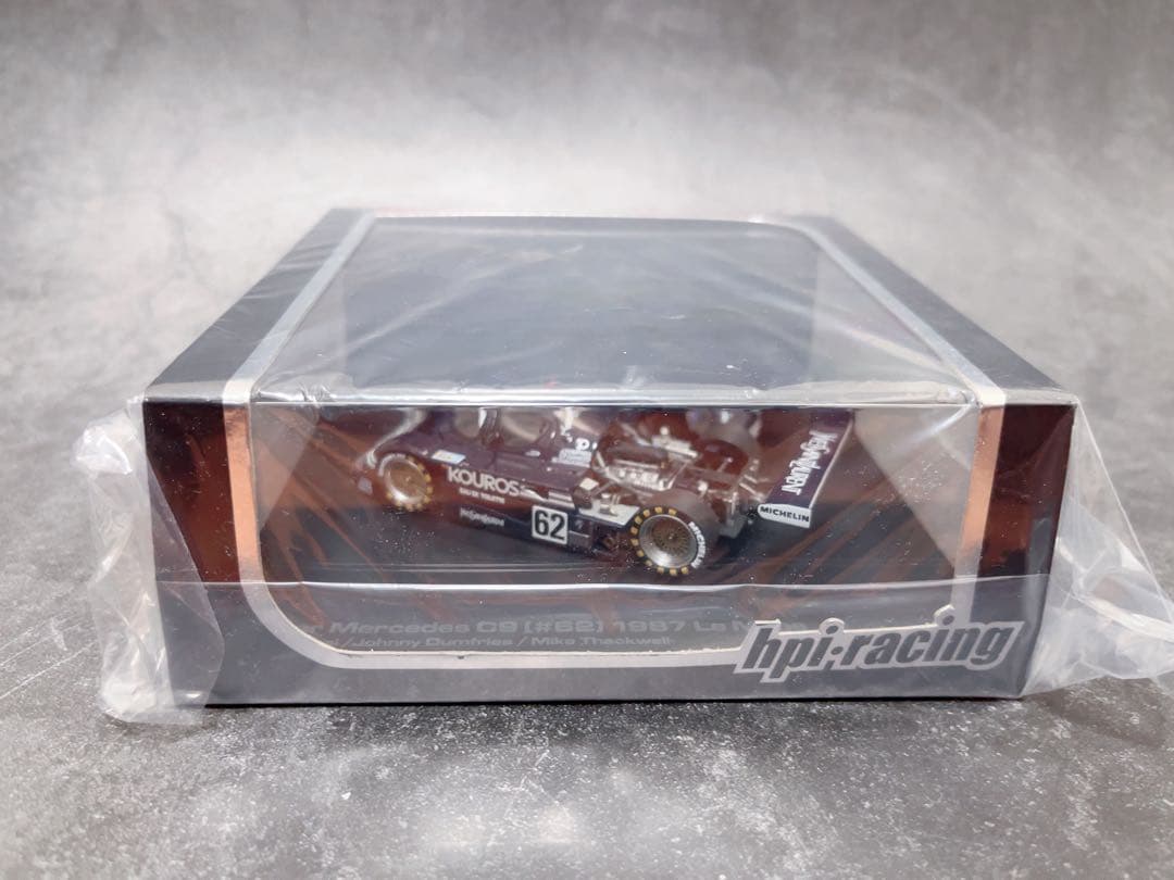 hpi 1/43 ザウバー メルセデス C9 #62 1987 ル・マン 1/43 HPI 8053 ザウバー メルセデス C9 ルマン 1987 #61 H.ペスカロロ