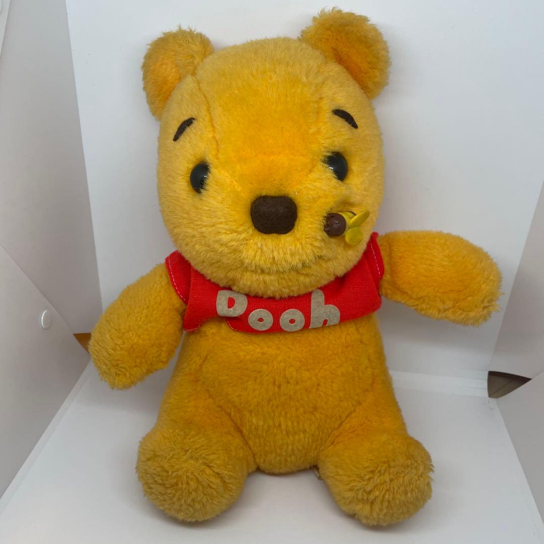 激レア レア 昭和レトロ 当時物 ディズニーランド プーさん ぬいぐるみ