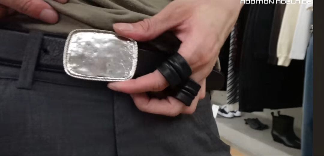 深水光太着用 VUJA DE 25aw Grisaille BELT - メルカリ