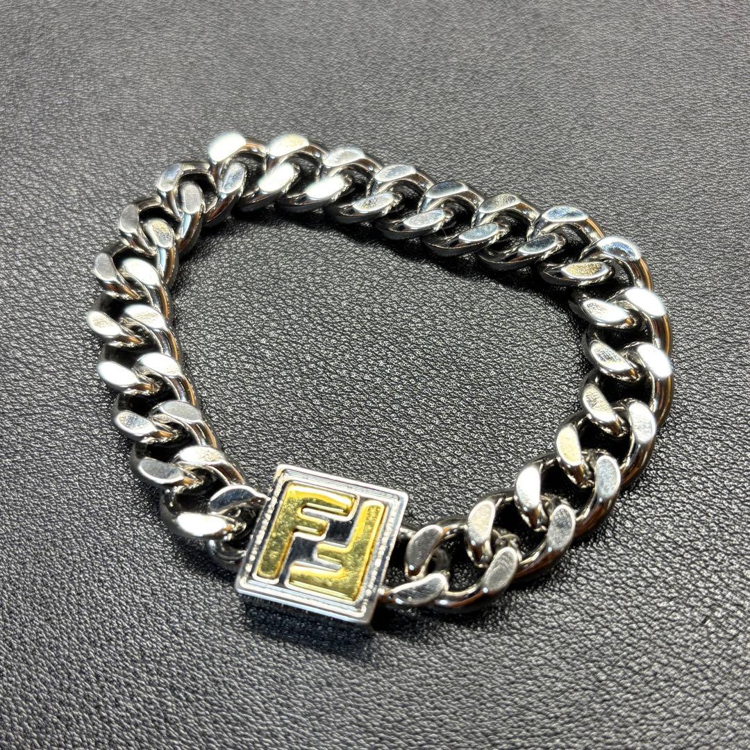 Fendi チェーンブレスレット シルバー/ゴールド FENDI（フェンディ） ブレスレット バングル チェーンブレスレット