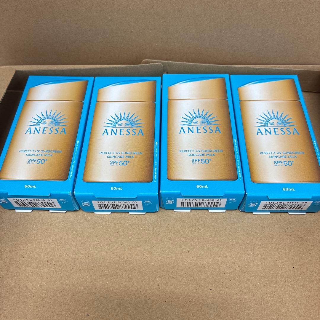 ANESSA パーフェクトUVサンスクリーン 60ml 4本セット