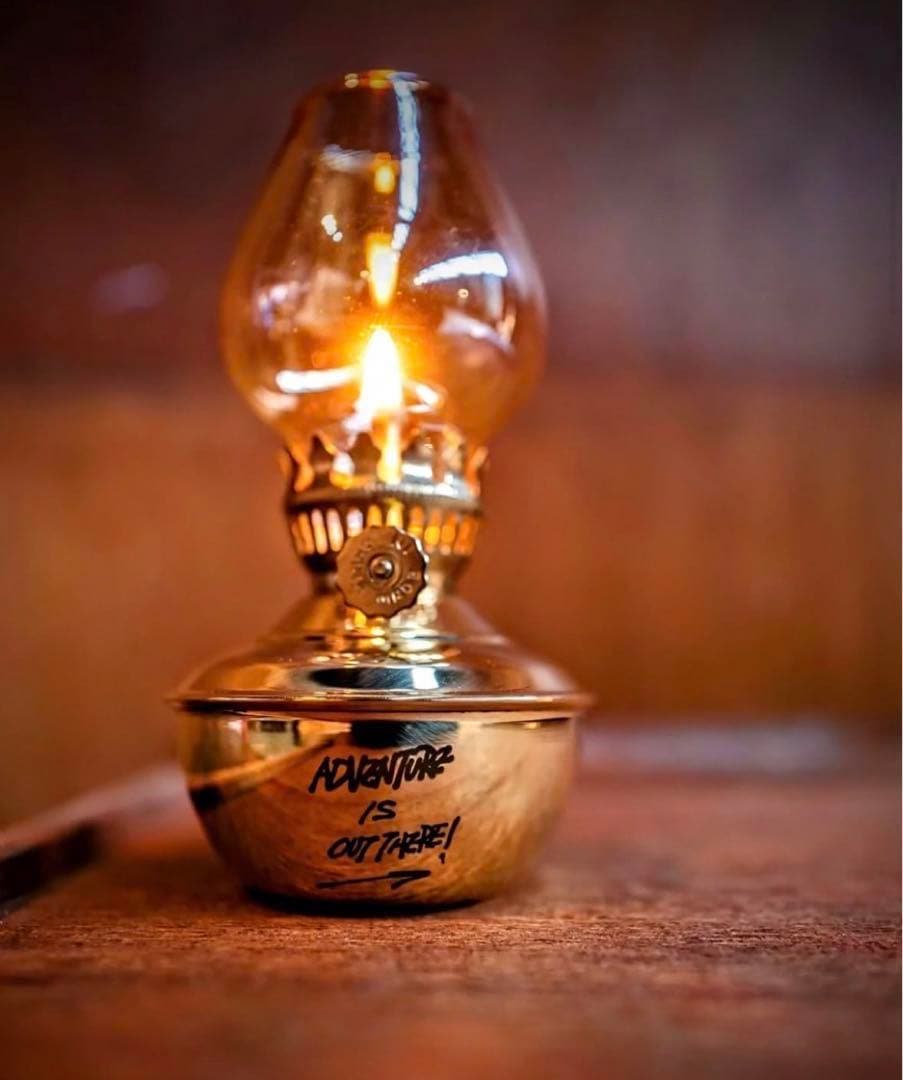 【新品未使用】ネイタルデザイン　真鍮ランプ AIOT! ver.