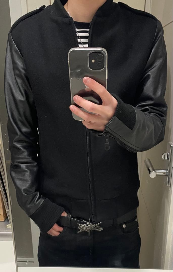 ジャケット・アウター leather jacket archive vkei opium y2k