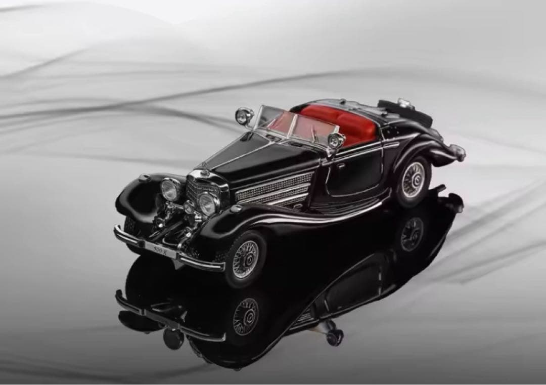 1/64 ベンツ 500K クラシックカー ミニカー