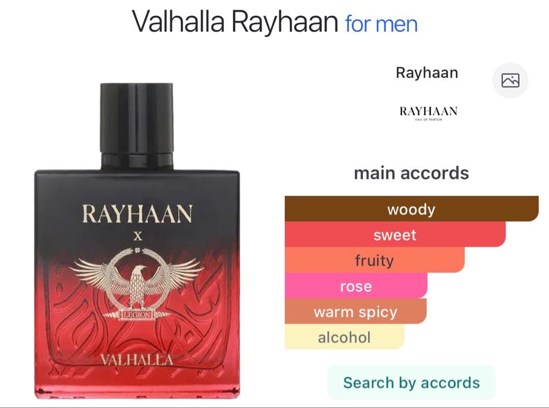 RAYHAAN VALHALLA 100ml 香水 - メルカリ