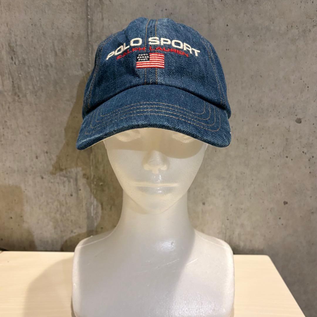 POLO SPORT デニム キャップ