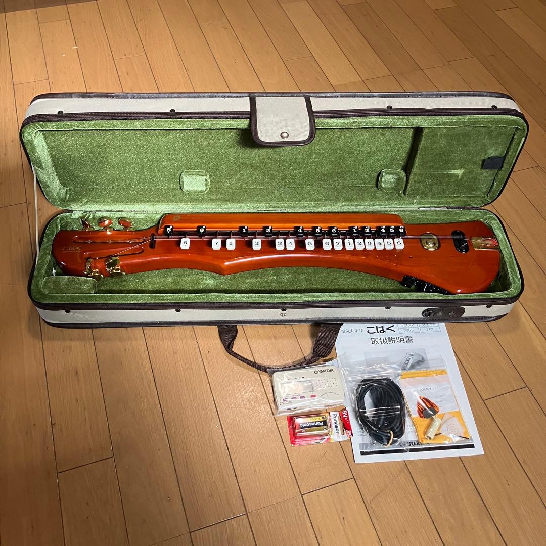 SUZUKI 大正琴 こはく ソプラノ CHK-1 電気大正琴 - メルカリ