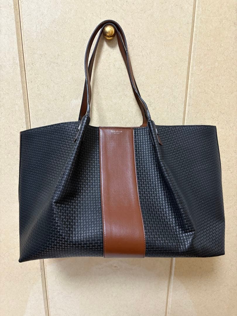 数回使用のみ】セラピアン トートバッグ serapian - メルカリ