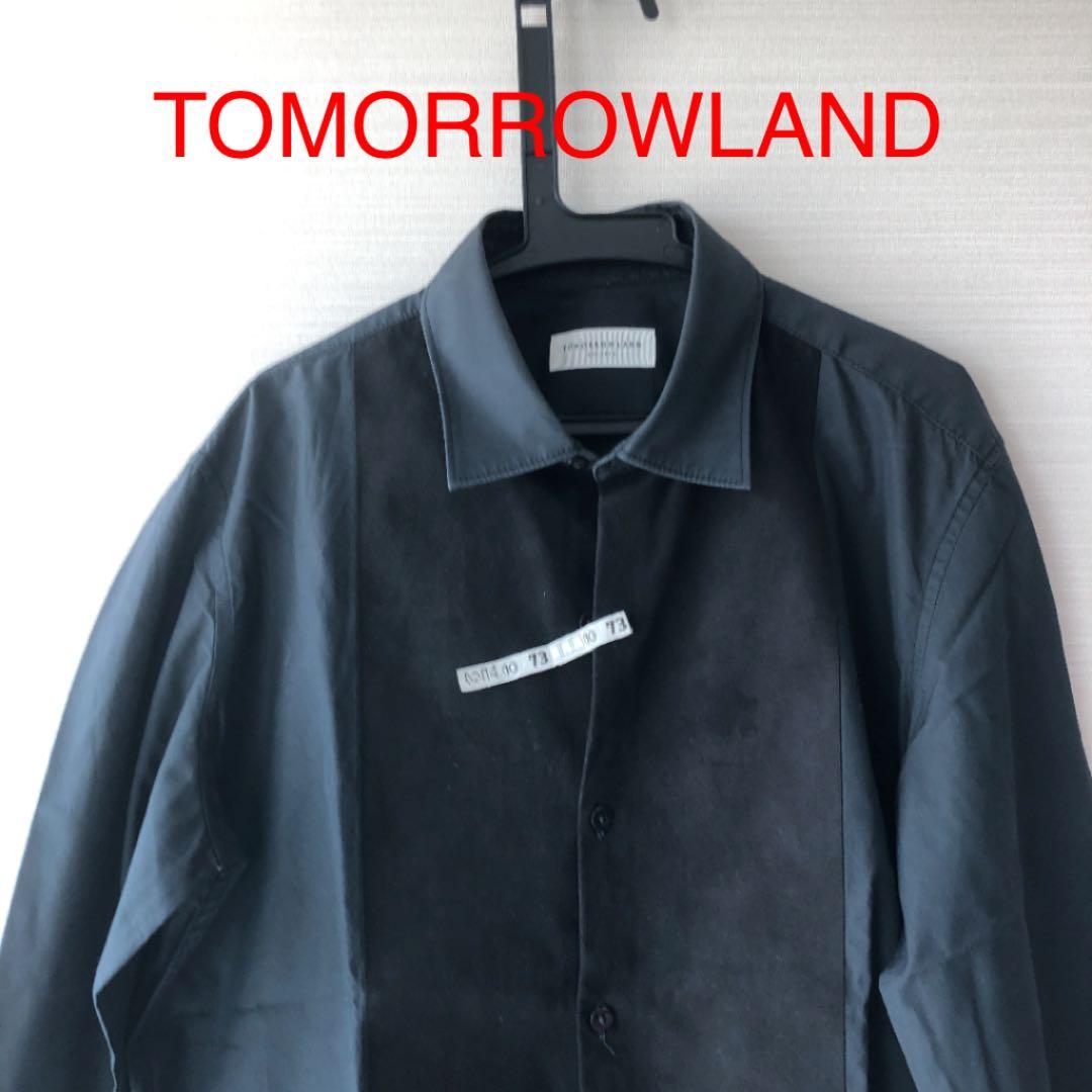 【値下げ】 TOMORROWLAND トゥモローランド　シャツ　スエード