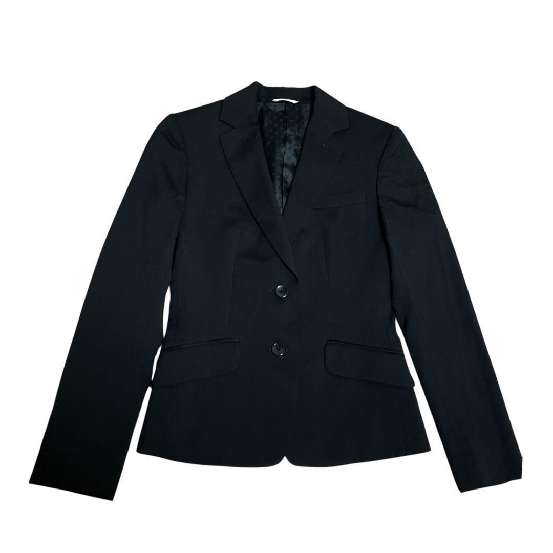 エヌライン 佐々木希 ウール100% スーツセットアップ 3点セット 黒