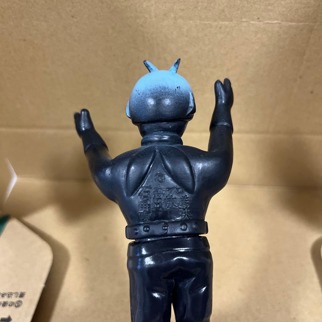 仮面ライダー ©️石本プロ 毎日放送 東映 バンダイ 昭和レトロ ソフビ