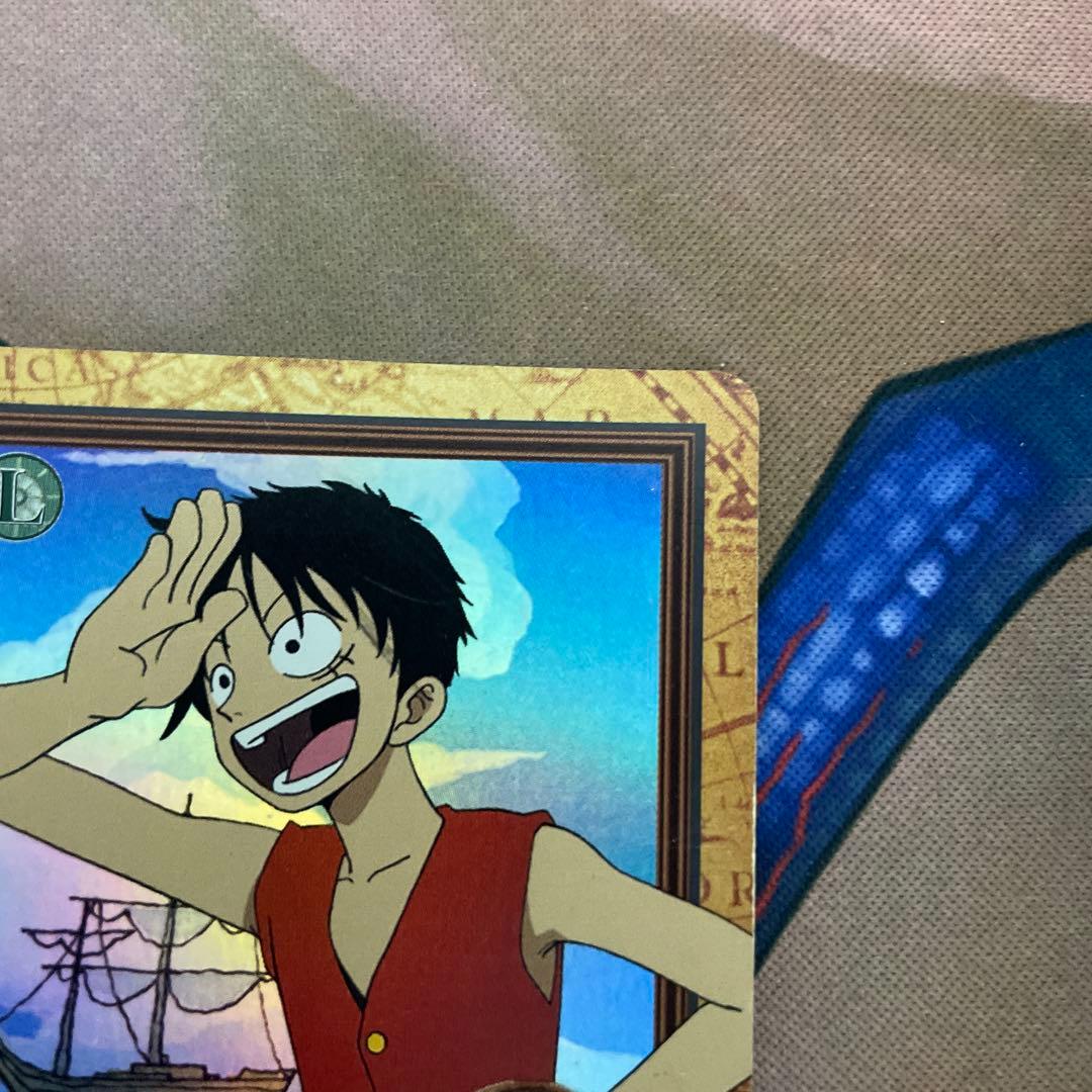 ✨ワンピースカード✨カードダス旧裏 ルフィC01 未来の海賊王 ✨超希少
