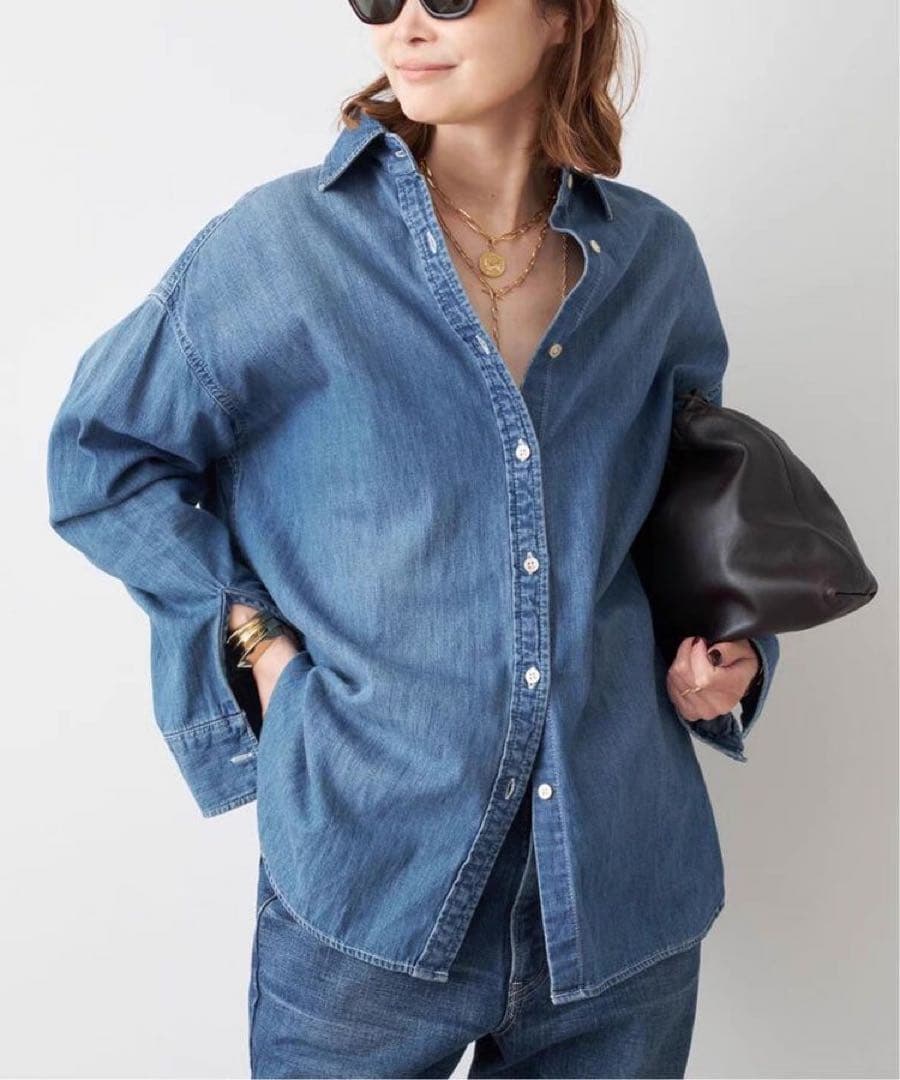 Deuxieme Classe Lee デニムシャツ Lee デニムシャツ（シャツ／ブラウス）｜Deuxieme Classe