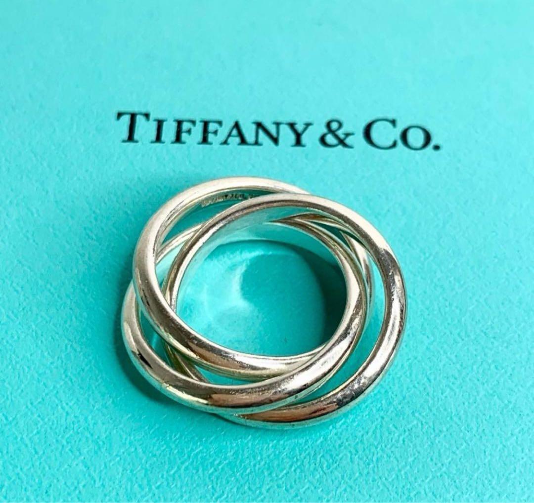 TIFFANY&Co. ティファニー トリニティ リング トリプル 3連 - メルカリ