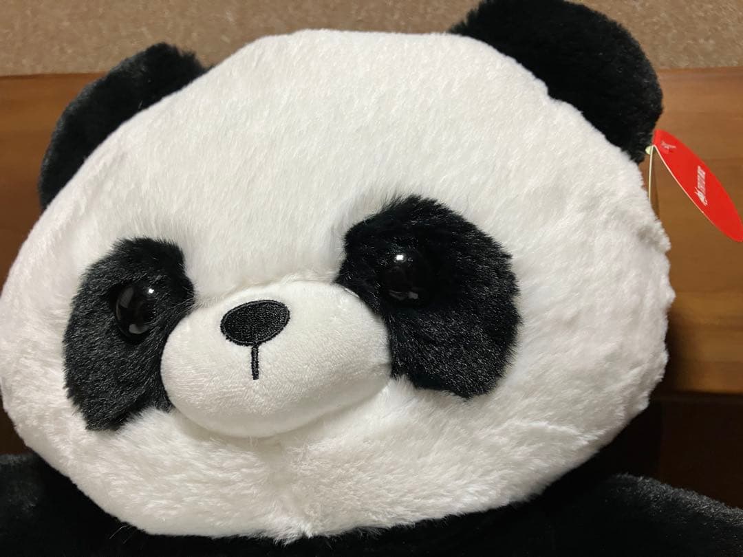ふわふわパンダさん おすわりクッション - メルカリ