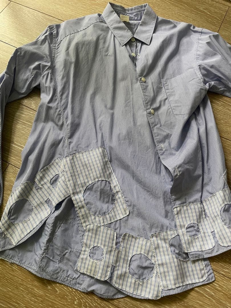 COMME des GARÇONS shirts ストライプシャツ XS
