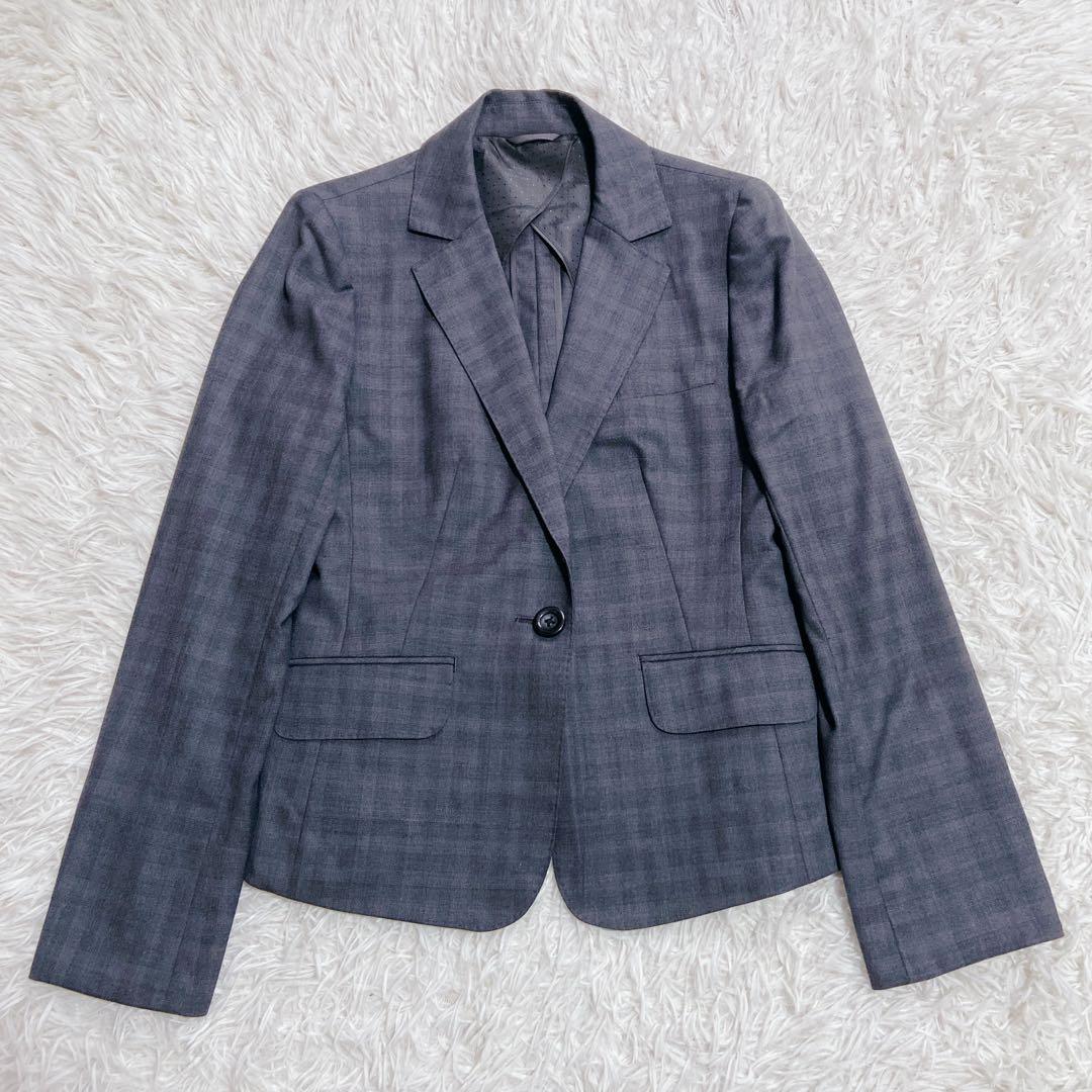 n-line Precious パンツスーツ セットアップ グレー チェック - メルカリ