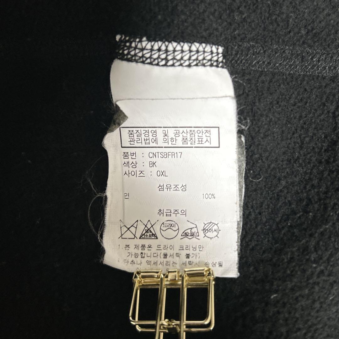 《美品》thisisneverthat☆プルオーバーパーカー 黒 XL