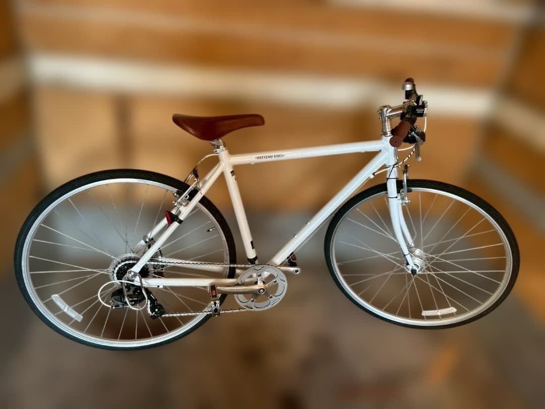 未使用　即決 自転車　高速　クロスバイク 変速 アルミフレーム名古屋市中川区