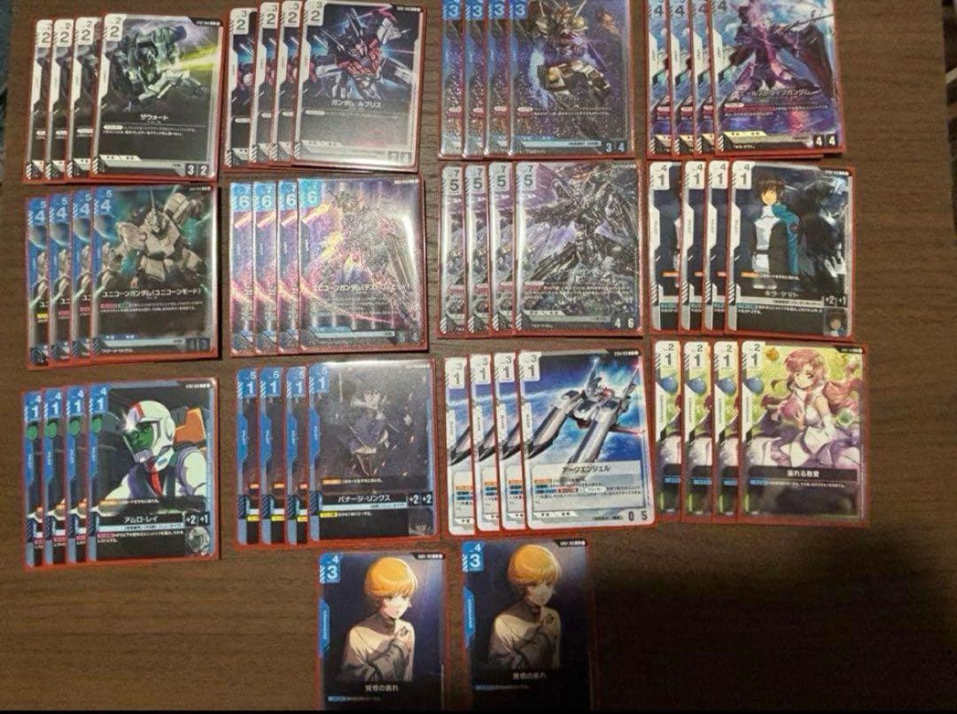 青白ユニコーン デッキ ガンダムカードゲーム　ショップバトル優勝構築 🎊🎊ガンダムカードゲーム ショップバトル🎊🎊 優勝は『jp』さんの