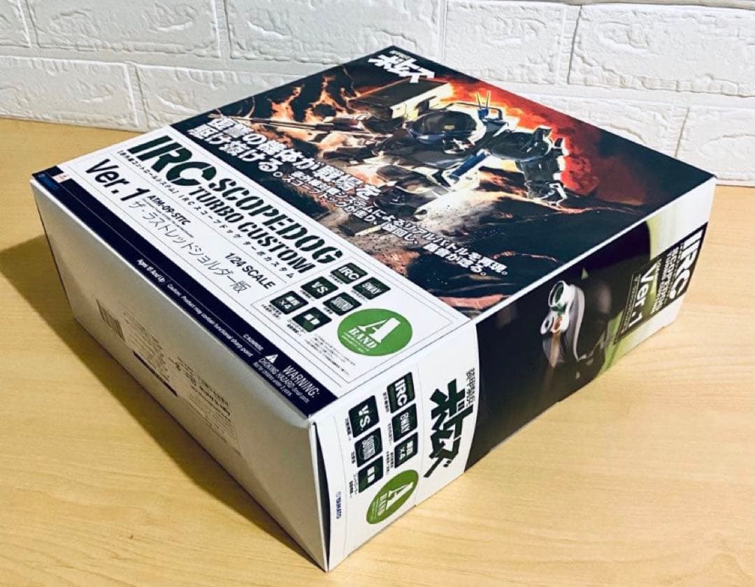 未開封】1/24 IRCボトムズ スコープドッグ ターボカスタム Ver.1