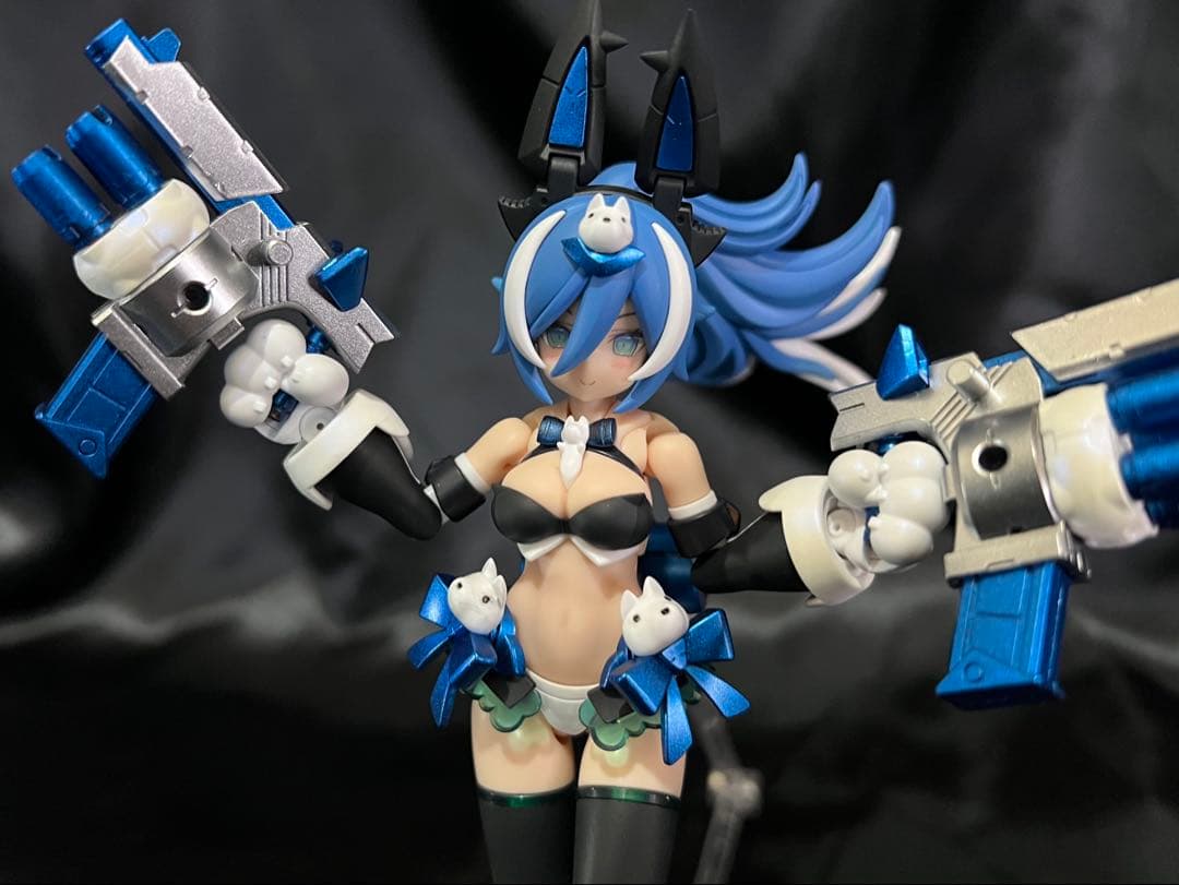 メガミデバイス 【PUNI☆MOFU LANG プニモフ ラン】 美プラ 塗装品