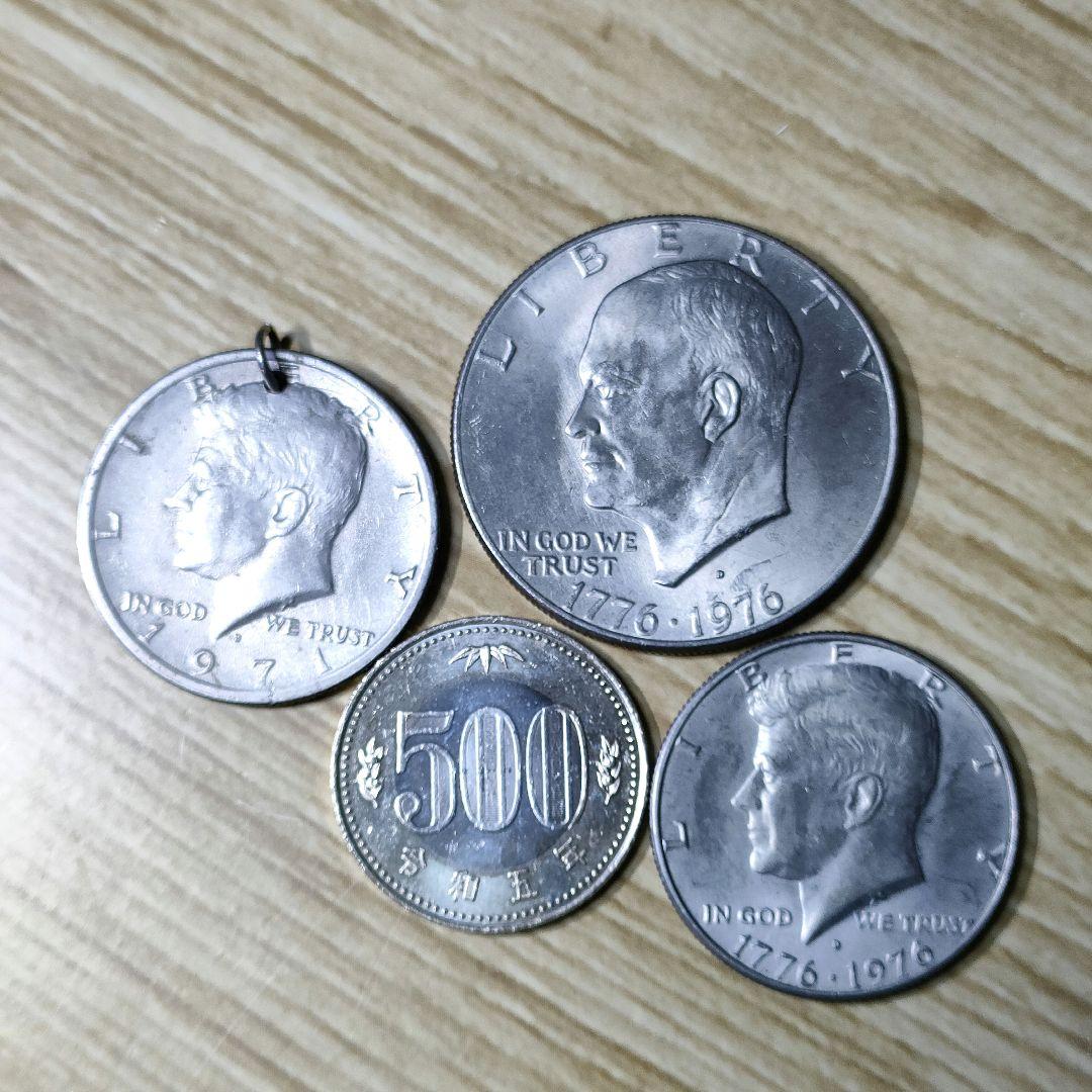 アメリカ 建国200周年記念 1ドルハーフダラー 3枚セット 1776-1976